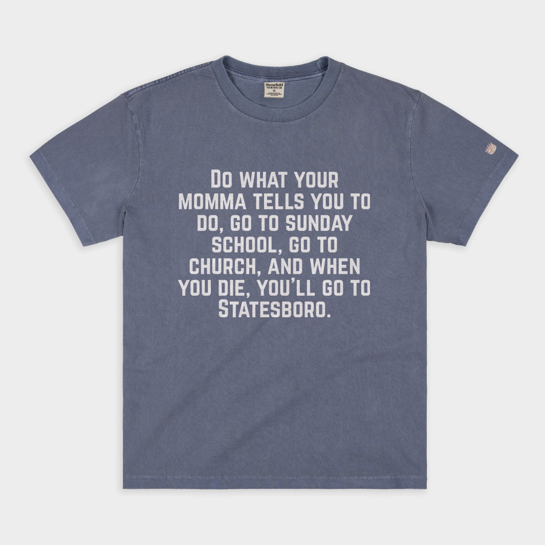 Inspiring Georgia Southern Erk Russell Vintage Heavyweight Tee
