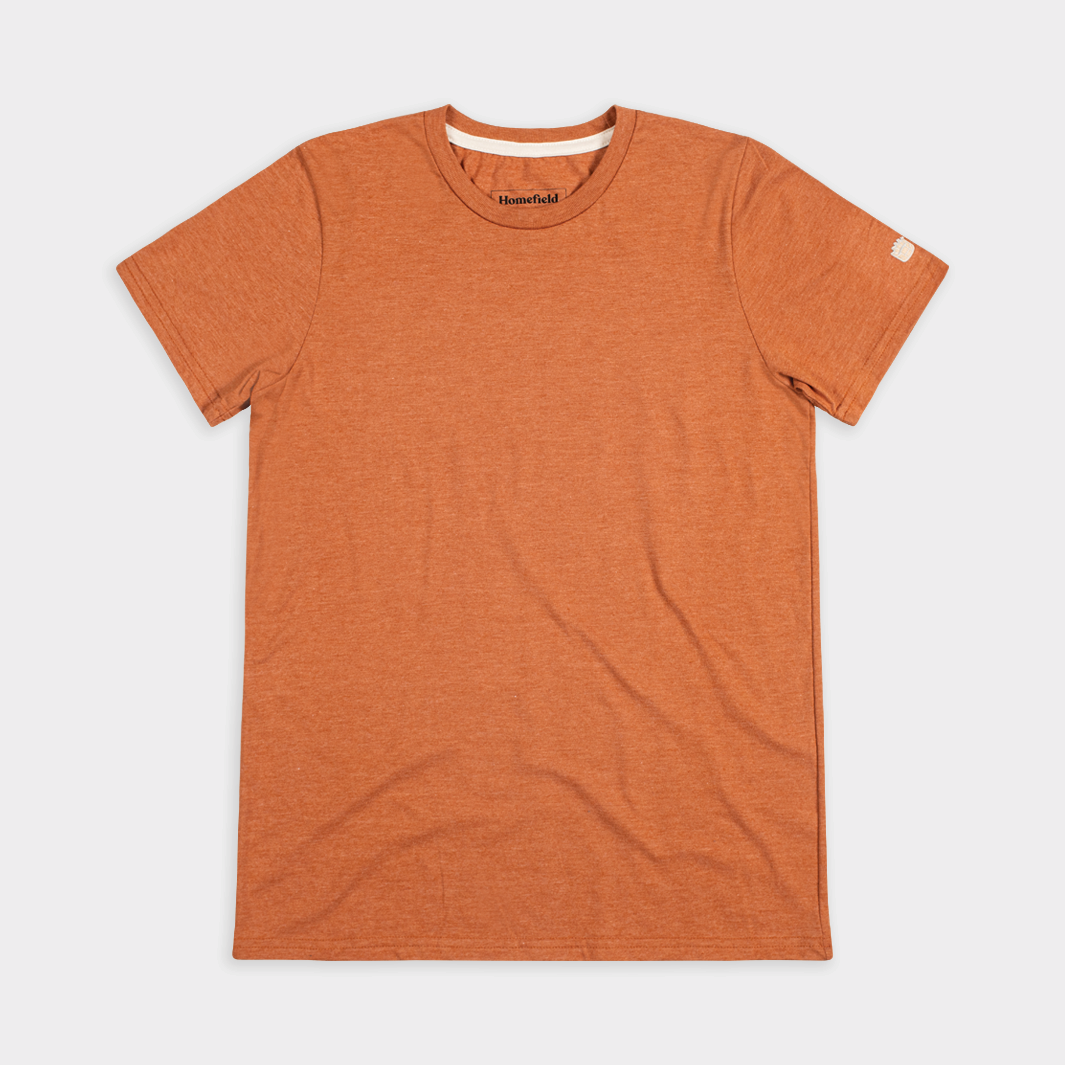 Essential Heather Burnt Orange Tee