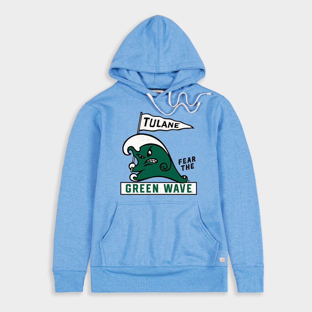 Vintage Tulane Green Wave Hoodie - A Must-Have!