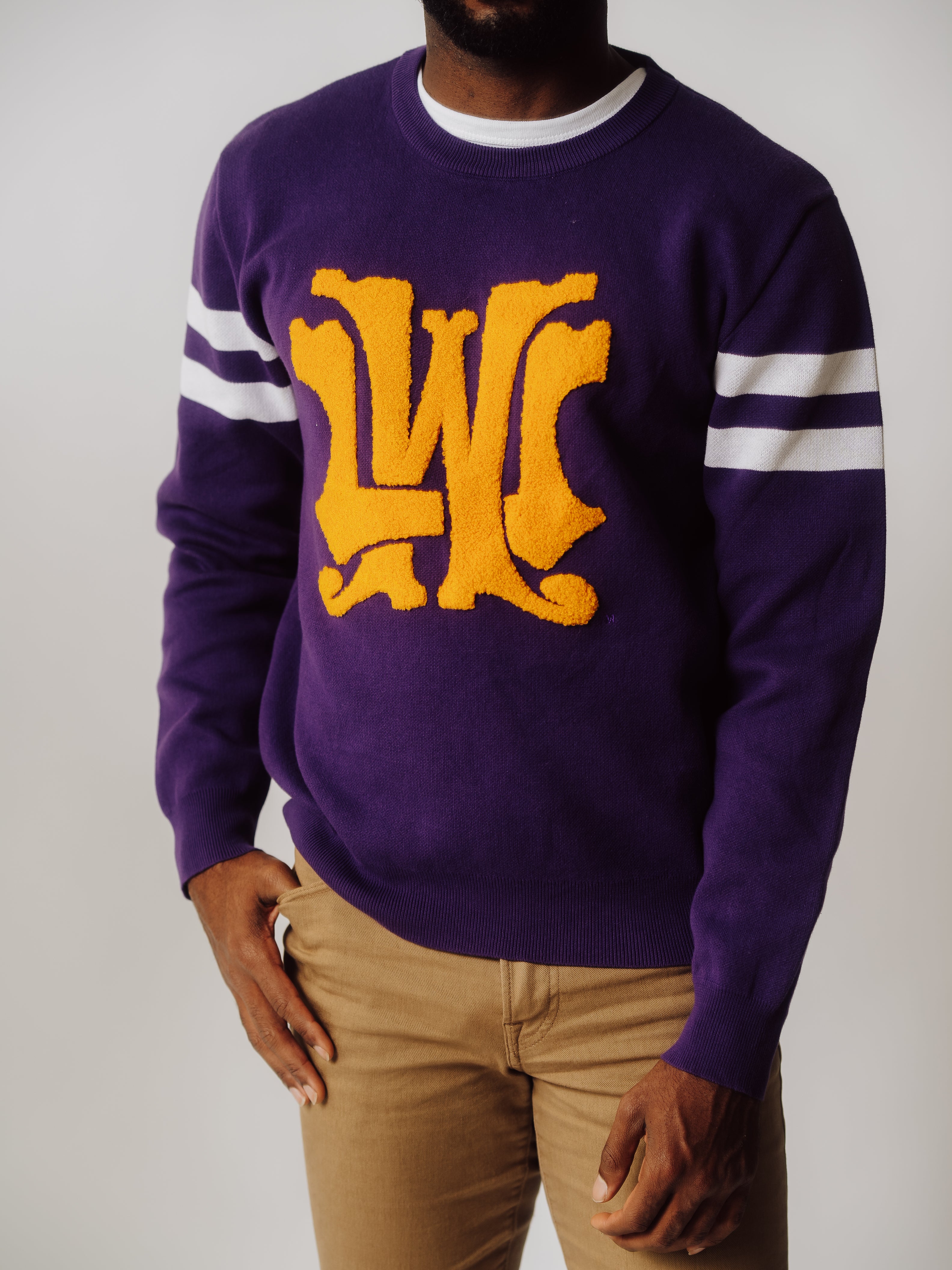 Show Your UW Pride with the Classic Monogram Knit Sweater