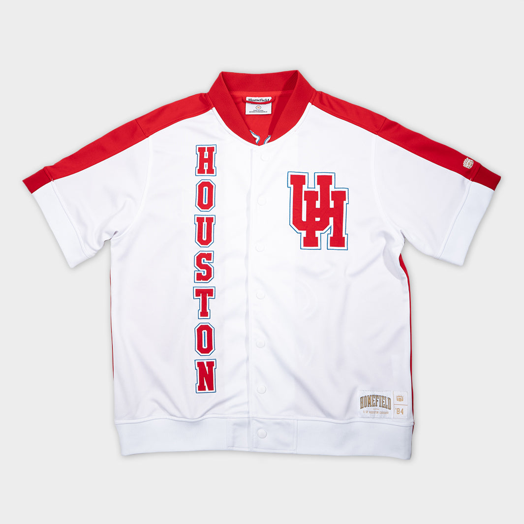Relive the Glory: Houston 1980s Vintage Phi Slama Jama Shooting Shirt