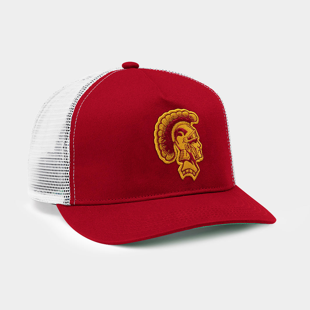 Show Your USC Trojans Pride with This Retro Logo Trucker Hat