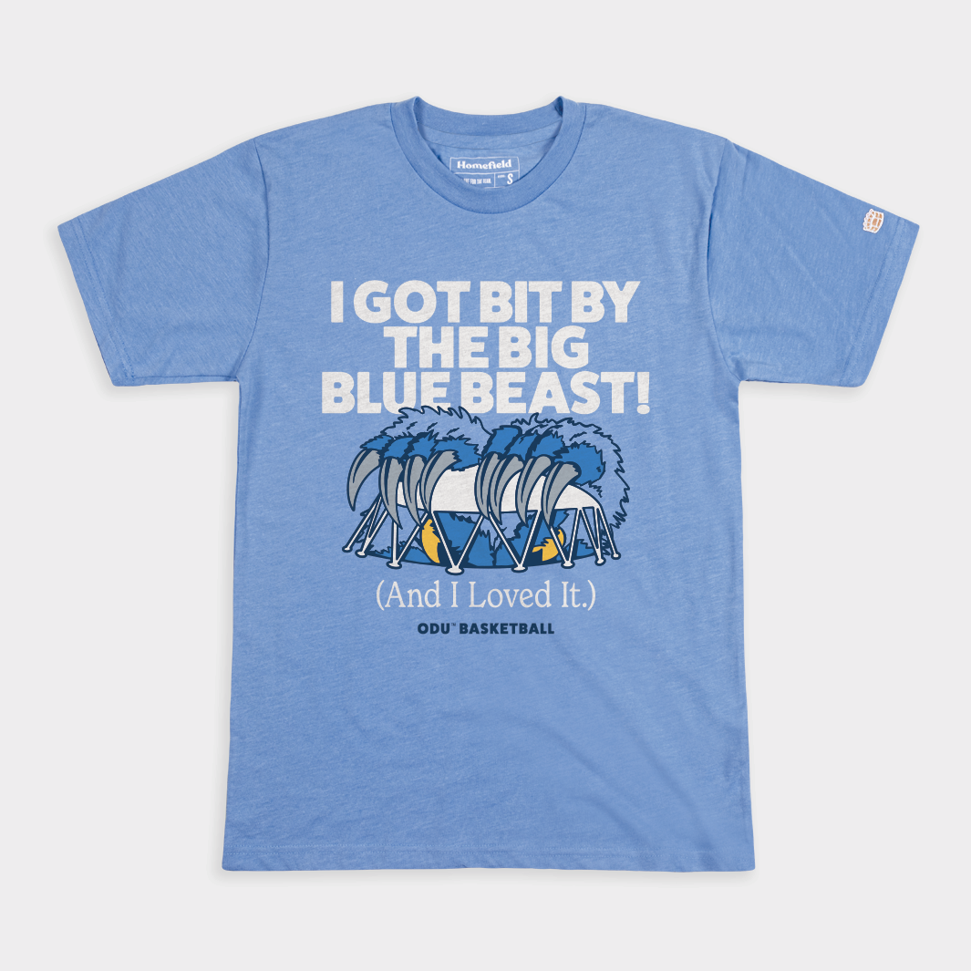 Old Dominion Basketball: The Big Blue Beast Tee - Relive the Glory