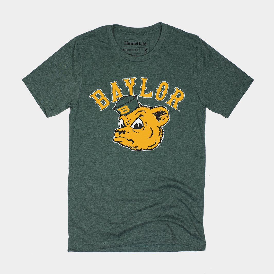 Sailor Bear Baylor Basketball Throwback Tee
