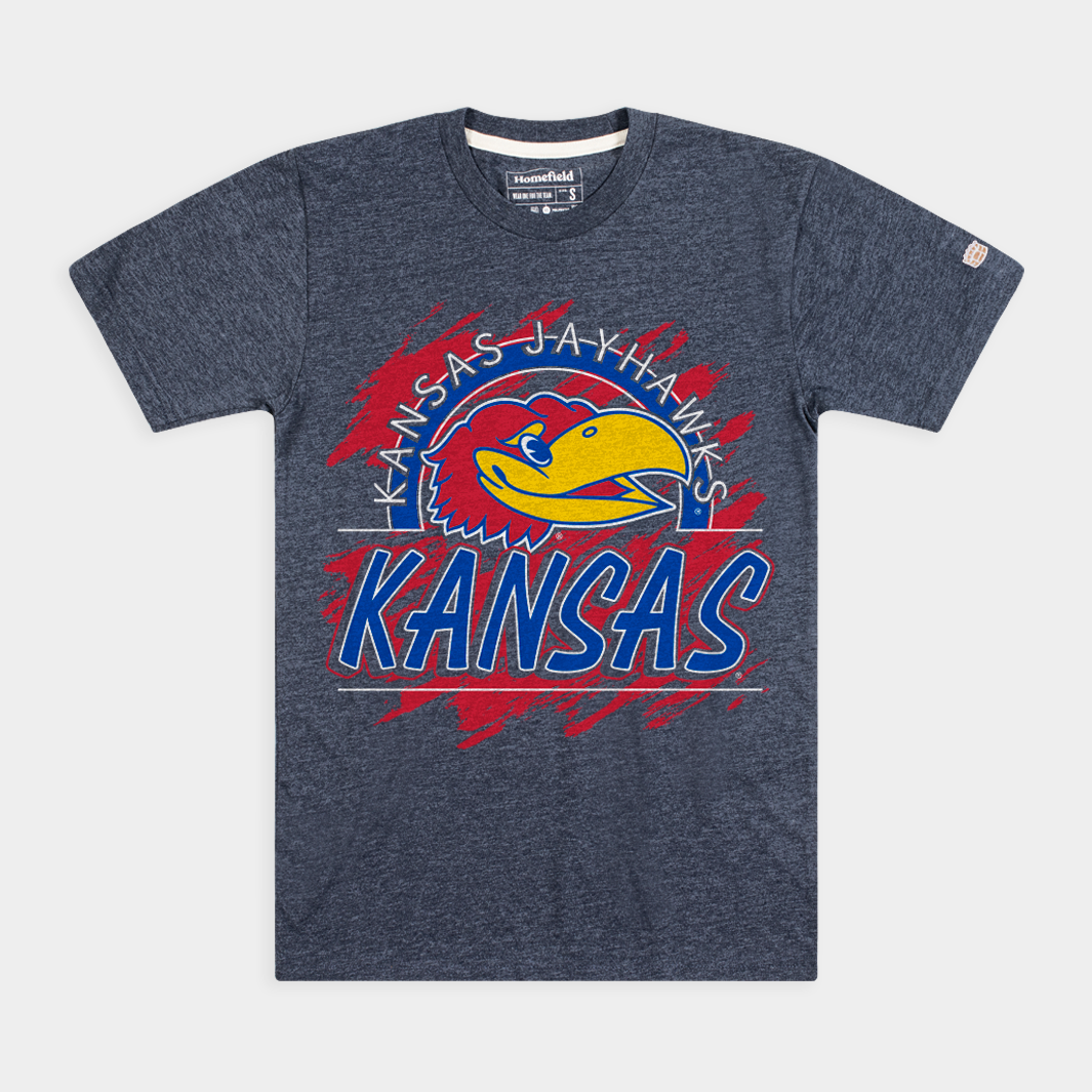 Vintage Kansas Jayhawks Tee from the 90s - A Nostalgic Delight
