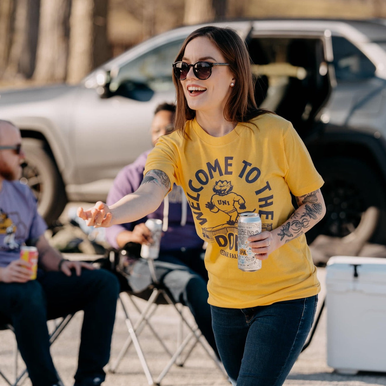 Show Your Pride with the Northern Iowa Dome Tee