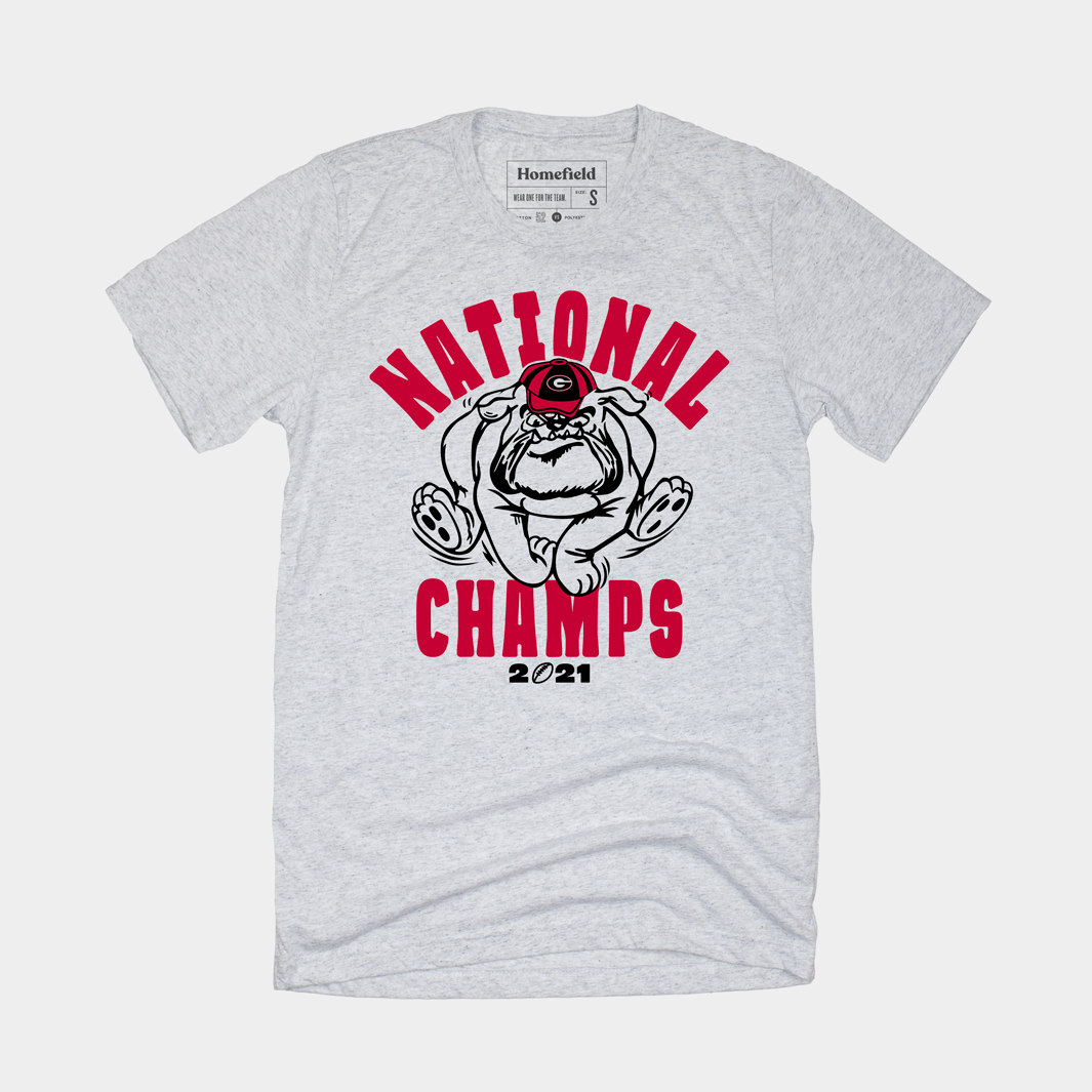 Celebrate the UGA 2021 National Champs with This Exclusive T-Shirt