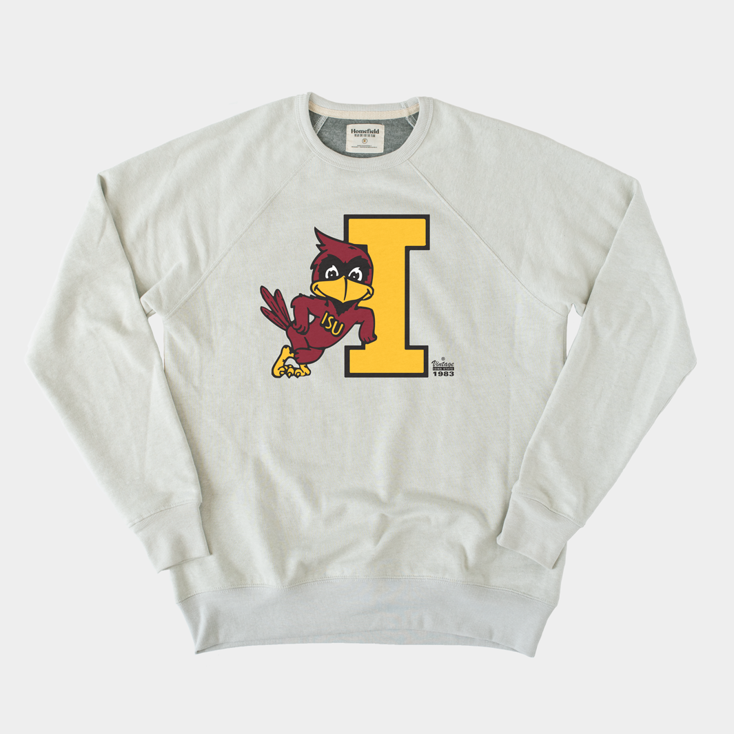 Show Your Iowa State Pride with the Cy the Cardinal Sweatshirt