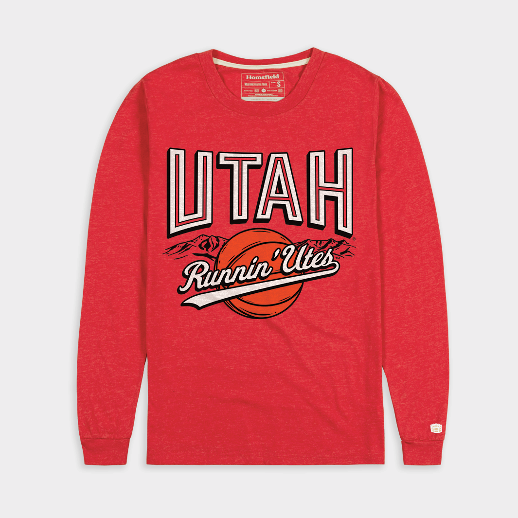 Get Your Game On with Utah Runnin' Utes Basketball Long Sleeve