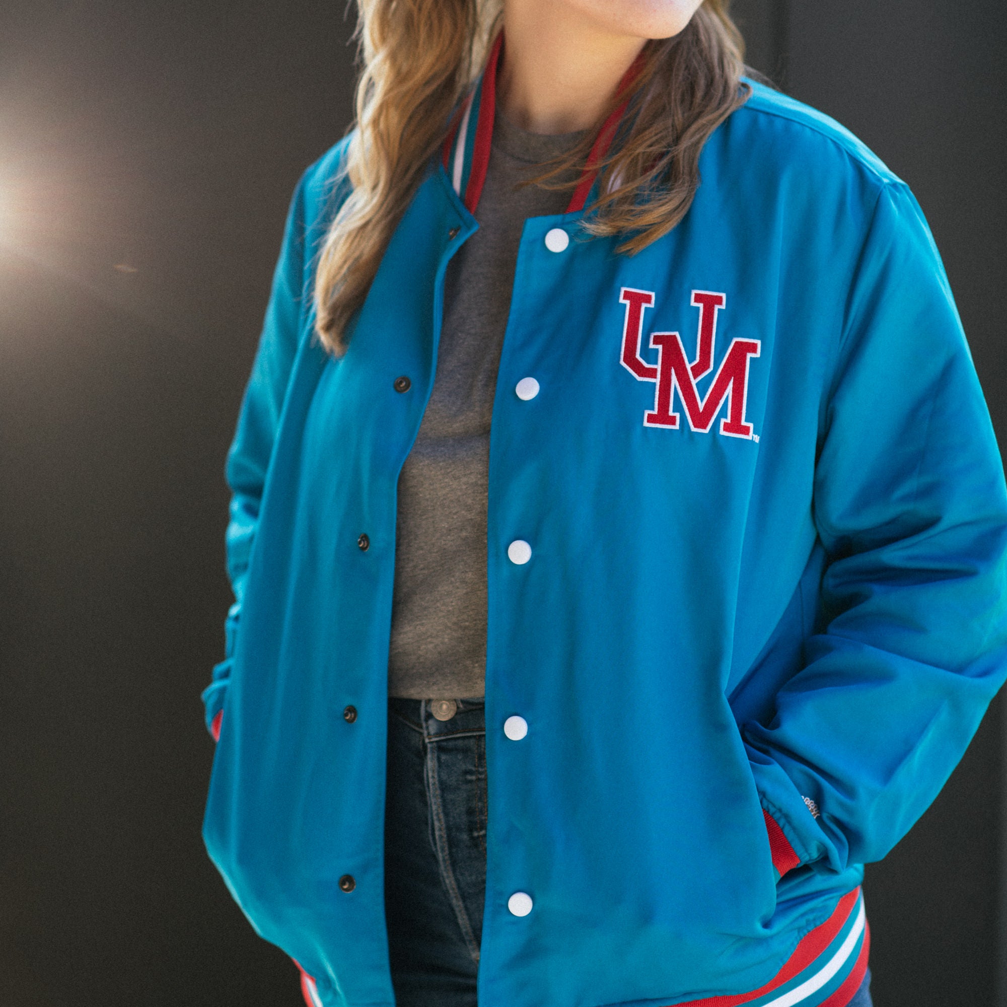Show Your Ole Miss Pride with This Vintage-Inspired Bomber Jacket
