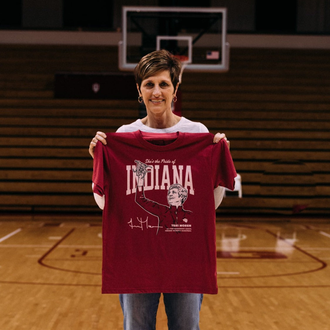 IU Teri Moren's Inspiring Women's Basketball Tee