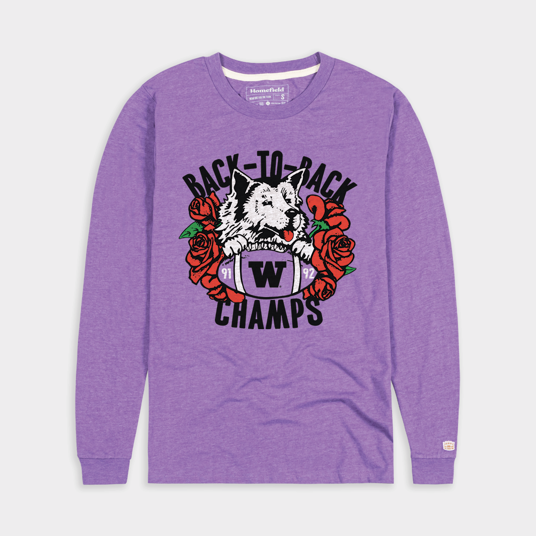 Vintage Washington Roses Long Sleeve Shirt
