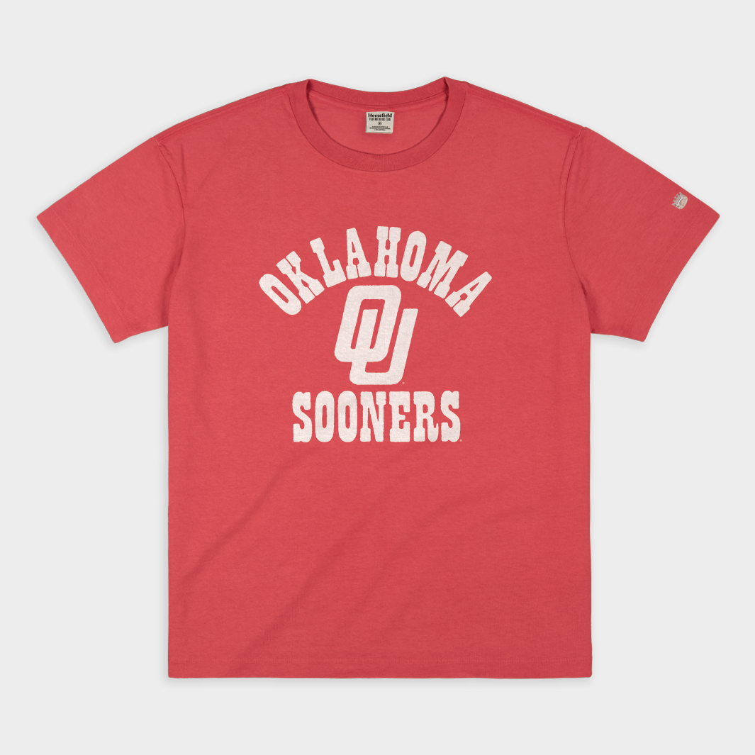 Relive the Glory: Oklahoma Sooners OU Disco 1979 Vintage Heavyweight Tee