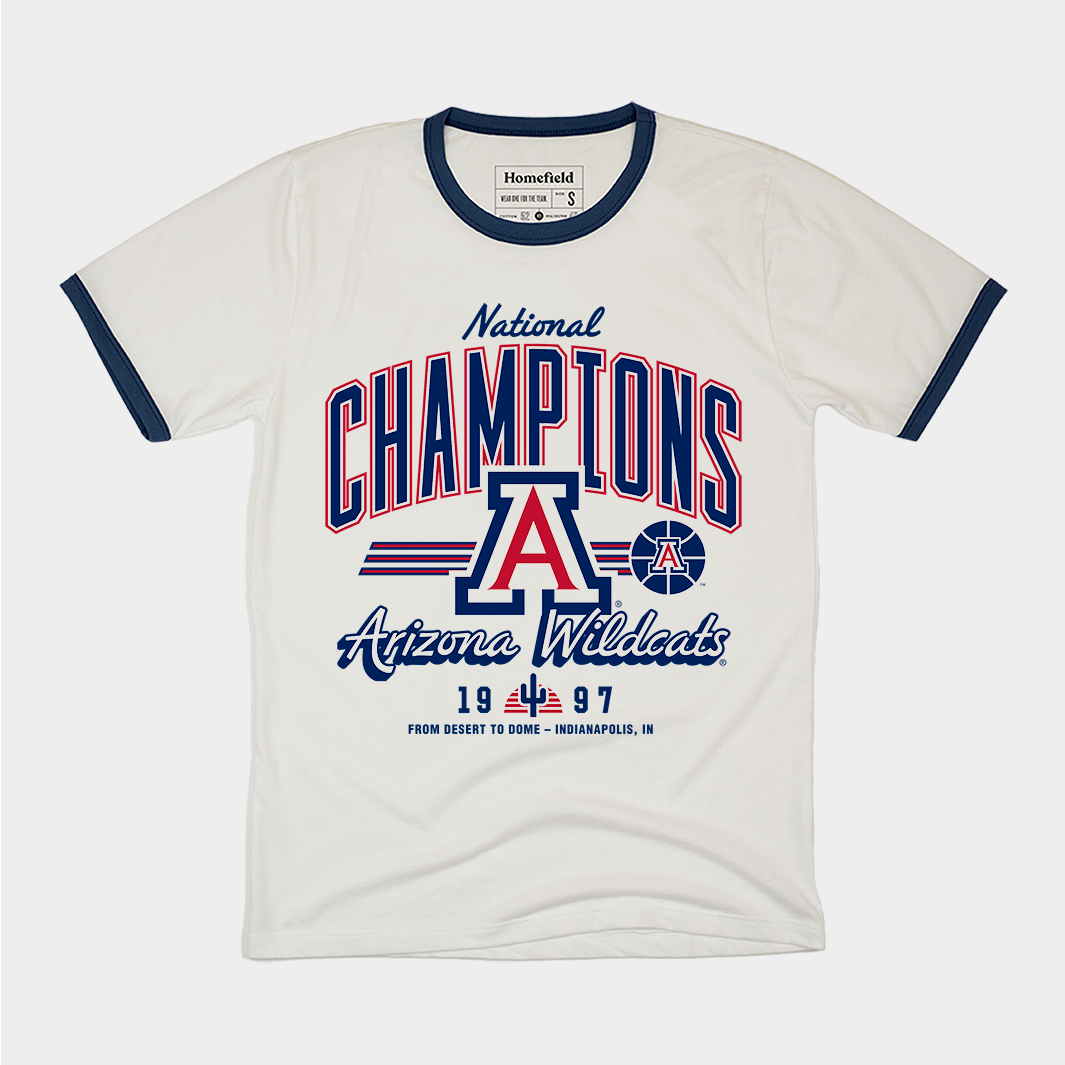 Champion Arizona Wildcats 1997 Ringer Tee