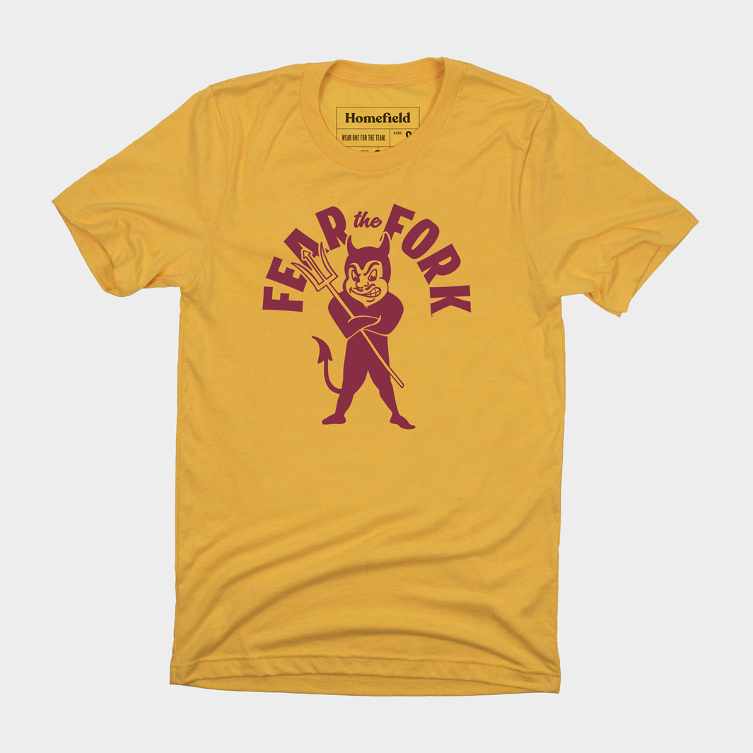 Vintage ASU Fear the Fork T-Shirt - Show Your Team Spirit!