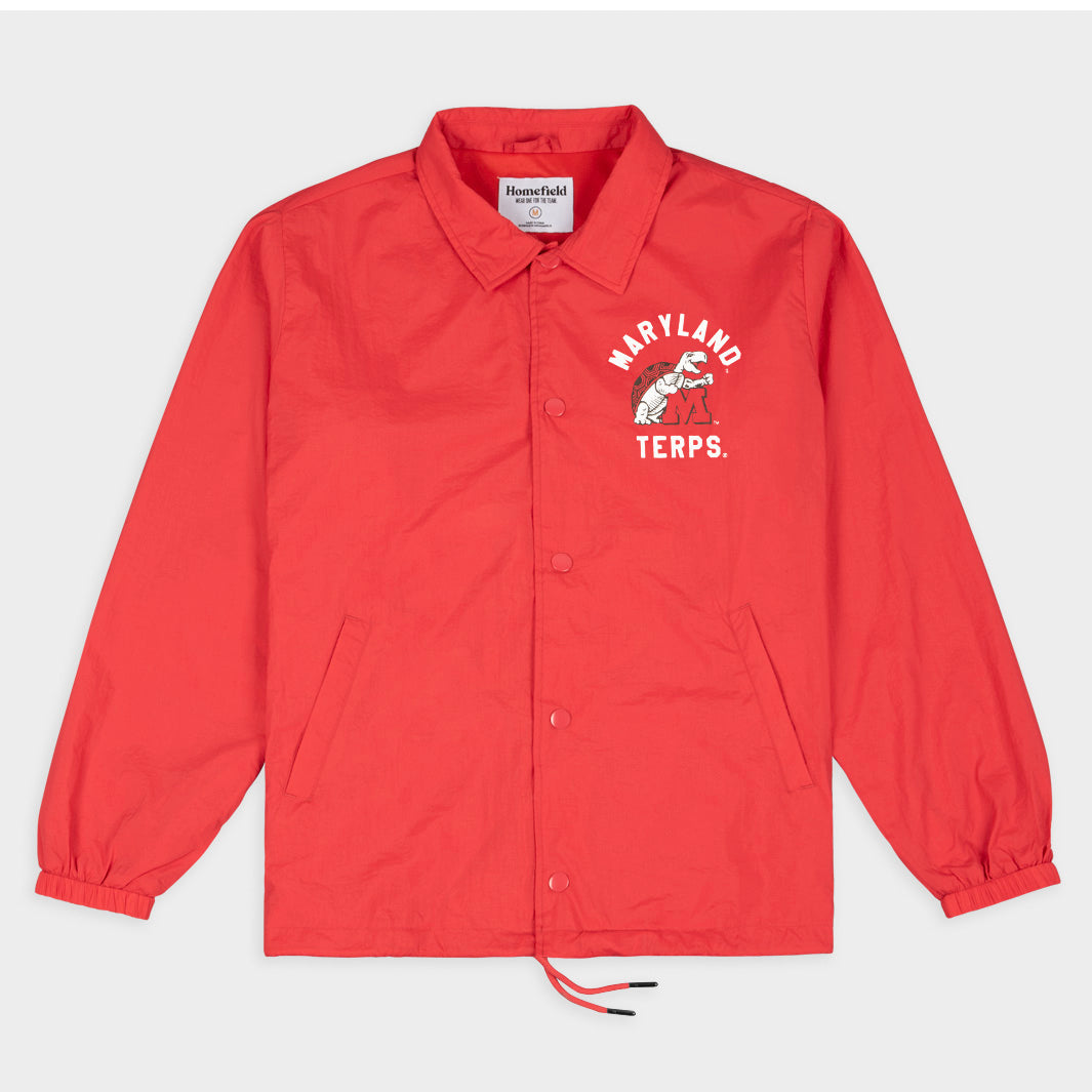 Maryland Terrapins Vintage Coaches Jacket - Show Your Team Spirit!