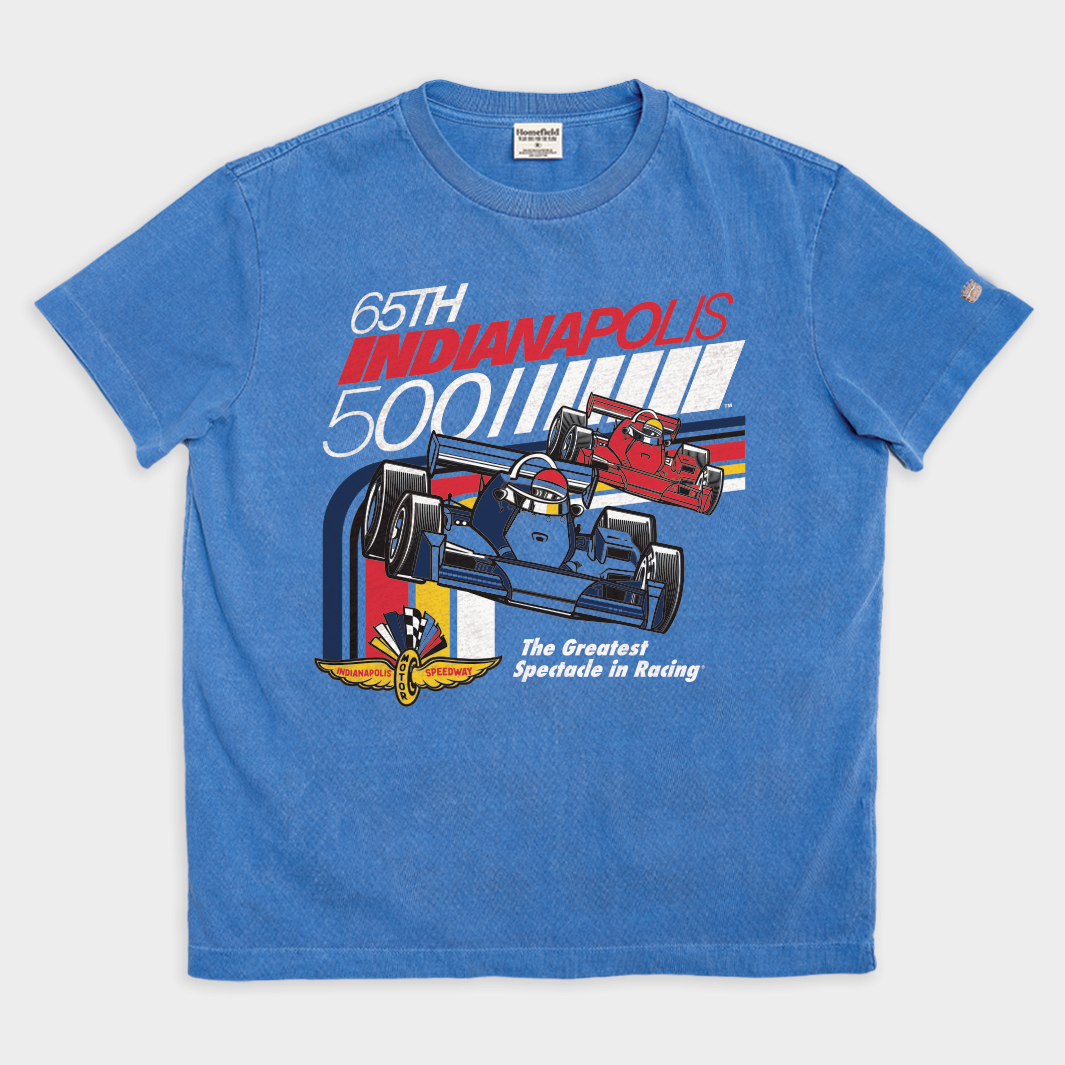 Relive the Thrill of the 65th Indianapolis 500 with Our 1981 Vintage Heavyweight Tee