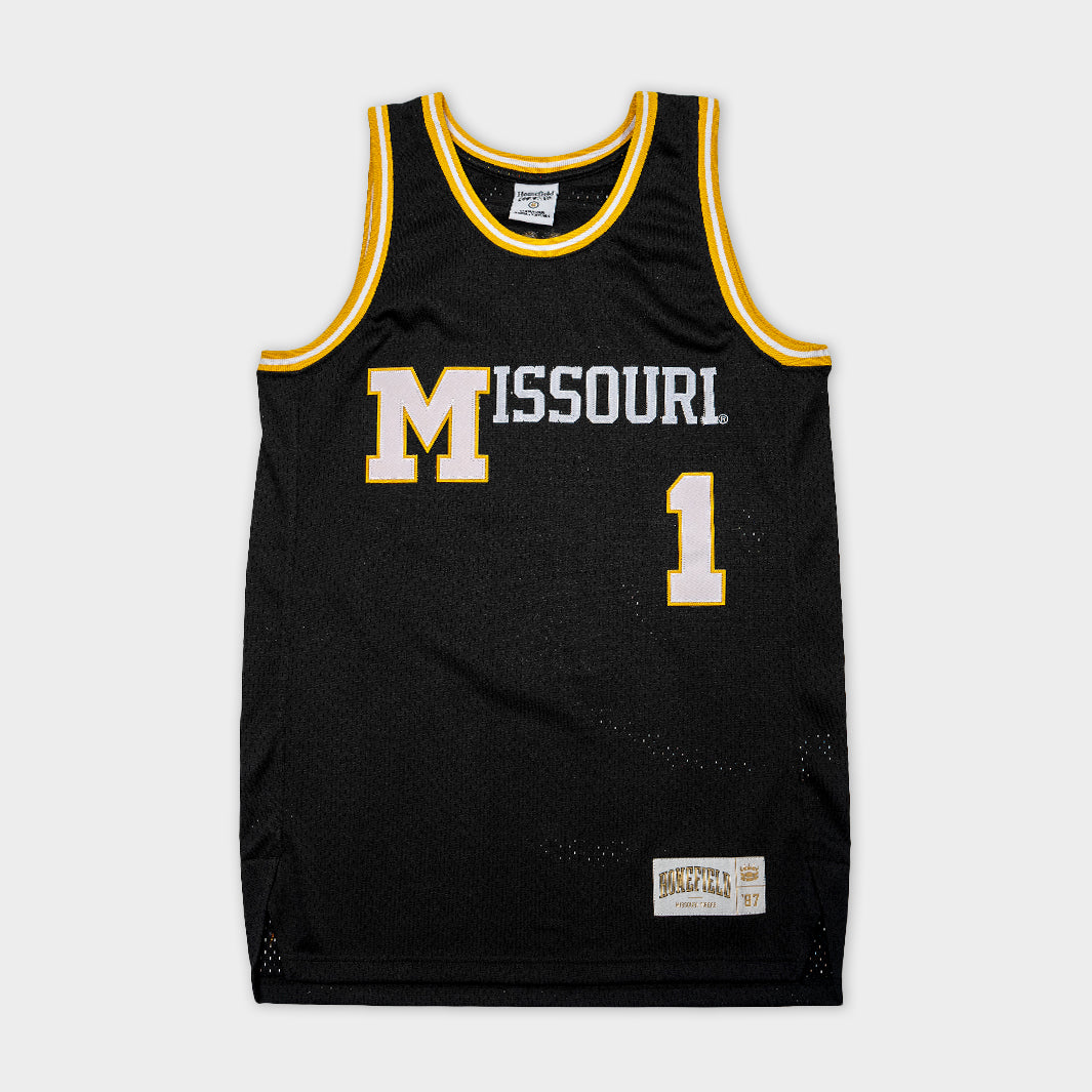Relive the Glory: Mizzou Men's 1986 - 87 Vintage Basketball Jersey