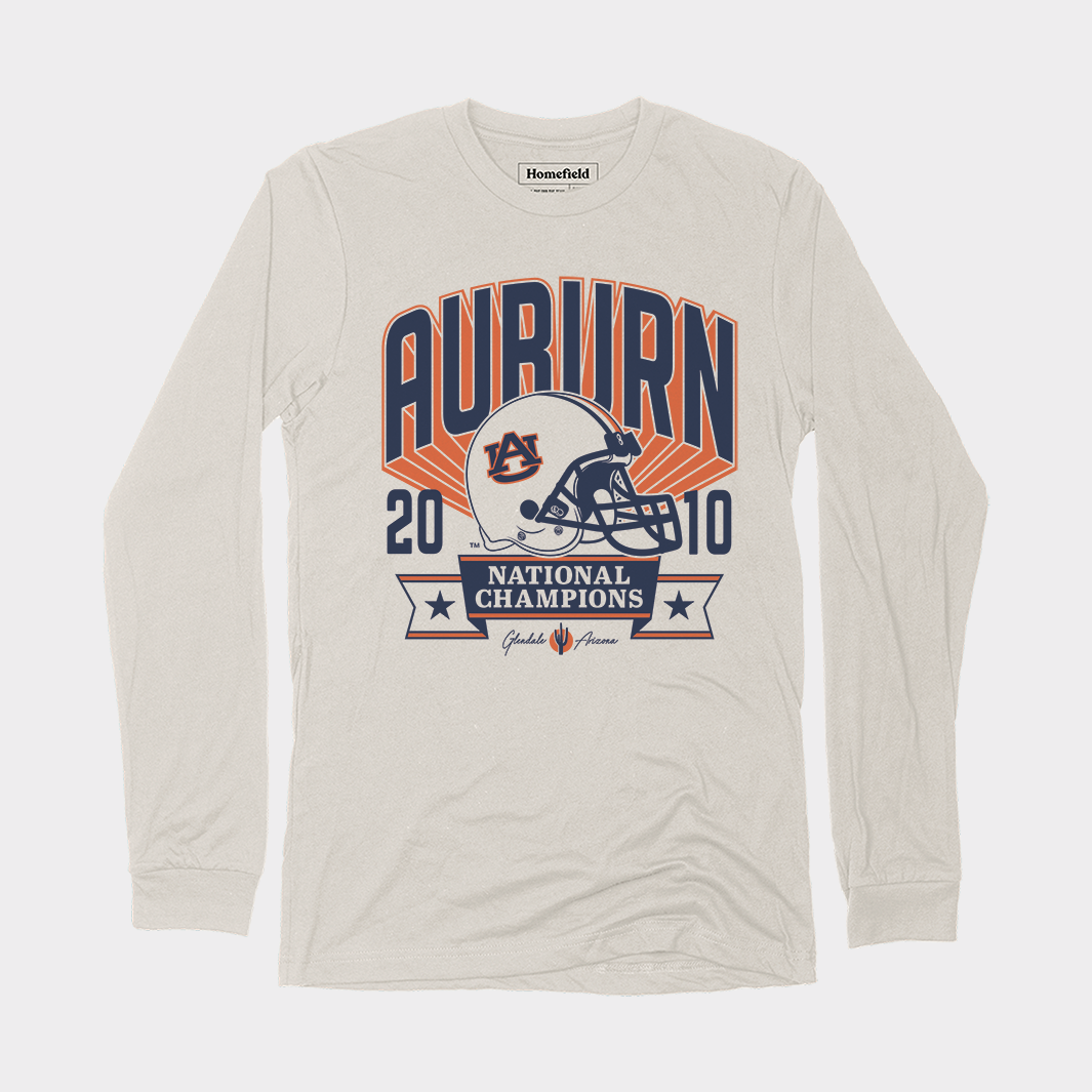 Celebrate Auburn Football's 2010 Championship with This Long Sleeve
