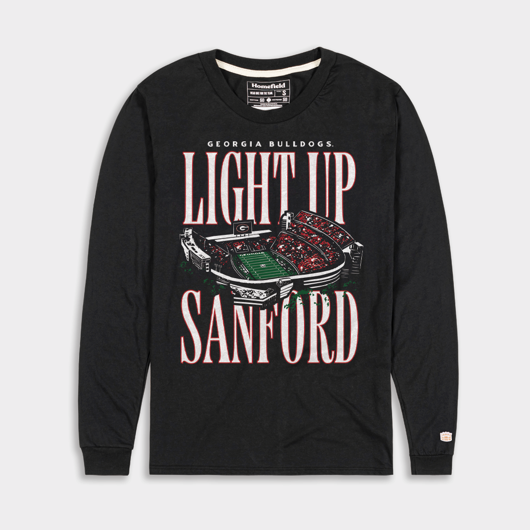 Georgia Light Up Sanford Long Sleeve Shirt - Light Up Your Game Day!