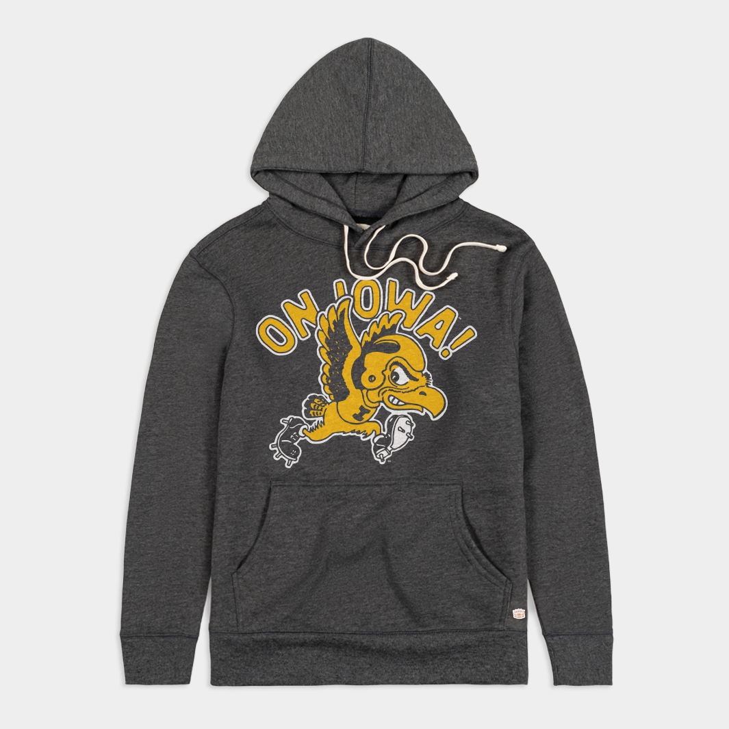 Show Your Iowa Pride with the Vintage Hawkeyes Hoodie