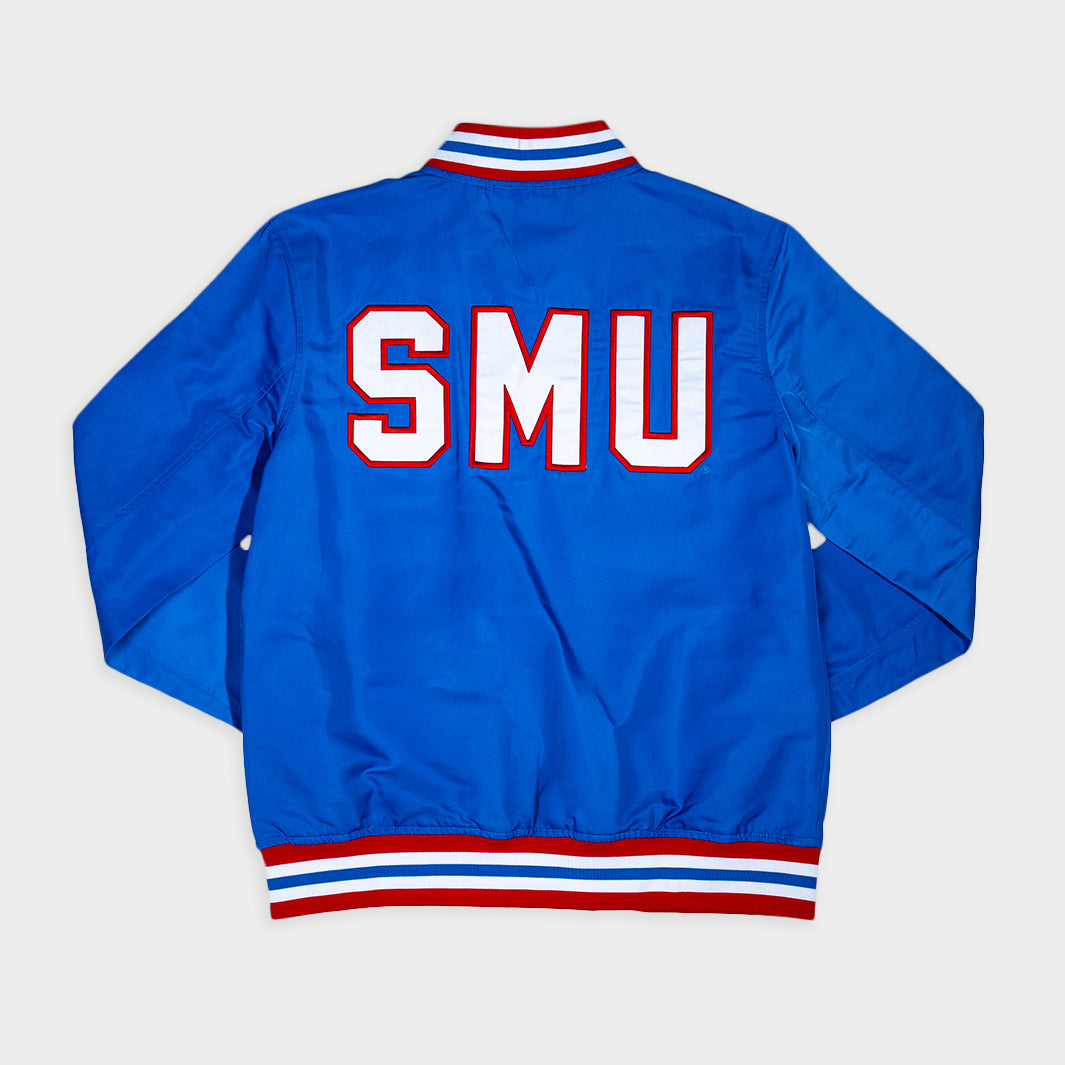 Rev up your style with the SMU Mustangs Vintage Retro Bomber Jacket