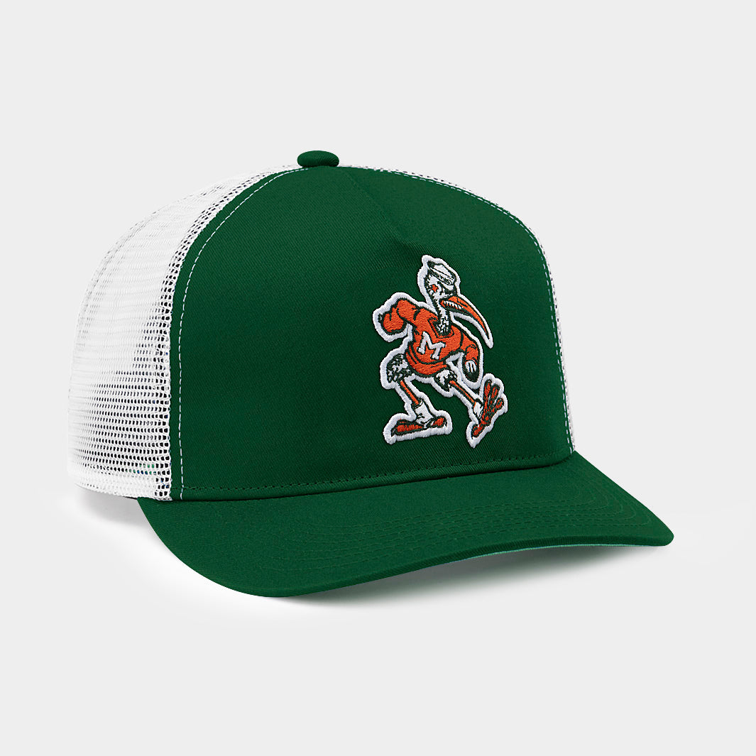 Show Your Pride with the Miami Hurricanes Sebastian Trucker Hat