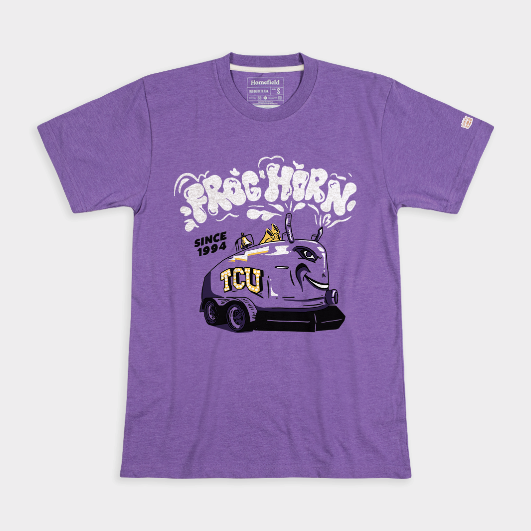 Show Your TCU Pride with the Frog Horn T-Shirt