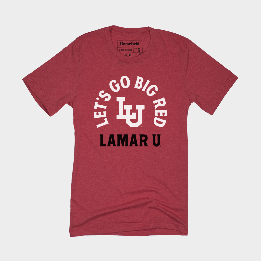 Show Your Pride with the Let's Go Big Red Lamar Tee