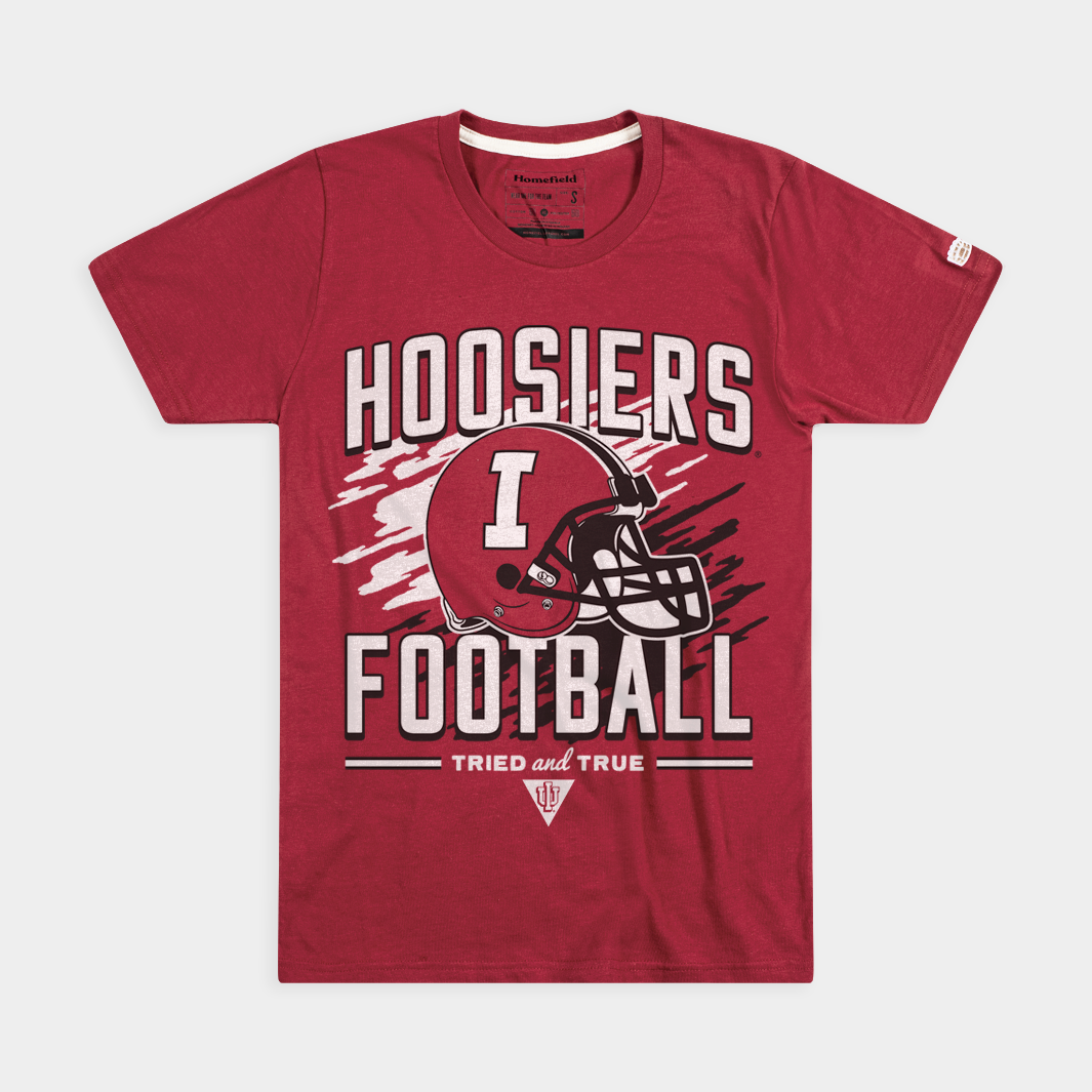 Show Your Love for IU Hoosiers with the Tried and True Football Tee