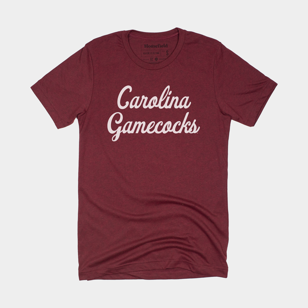 Classic Vintage South Carolina Gamecocks Script Tee - A Must-Have!