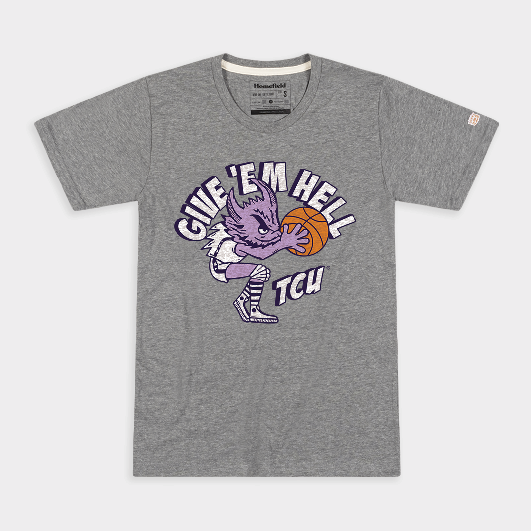 Vintage TCU Basketball Team Spirit Tee