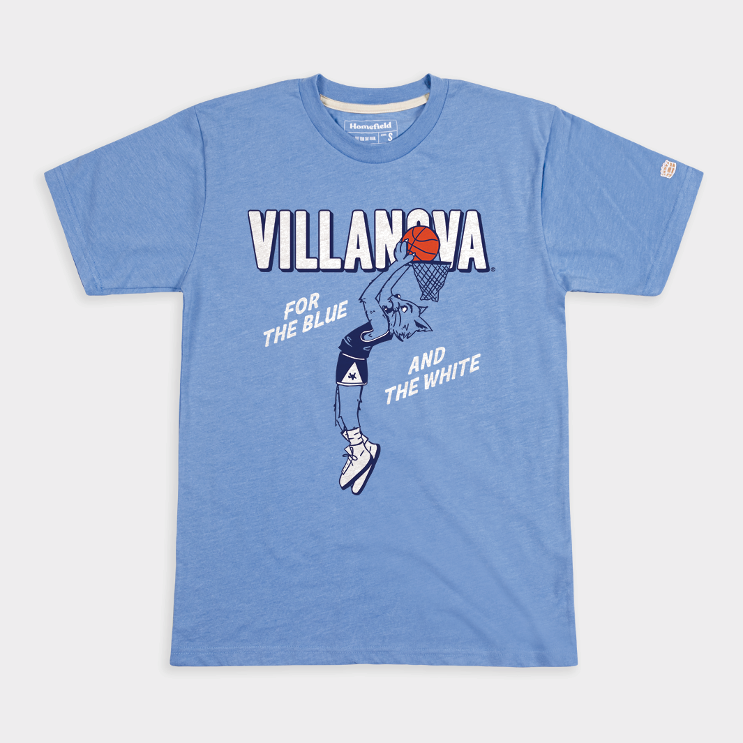 Villanova Vintage Dunking Wildcat Tribute Tee