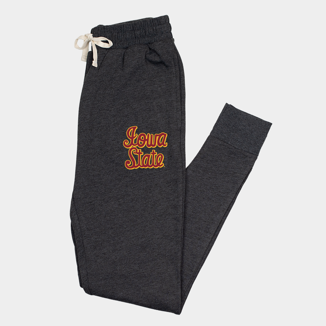 Iowa State Vintage Script Jogging Pants with Style