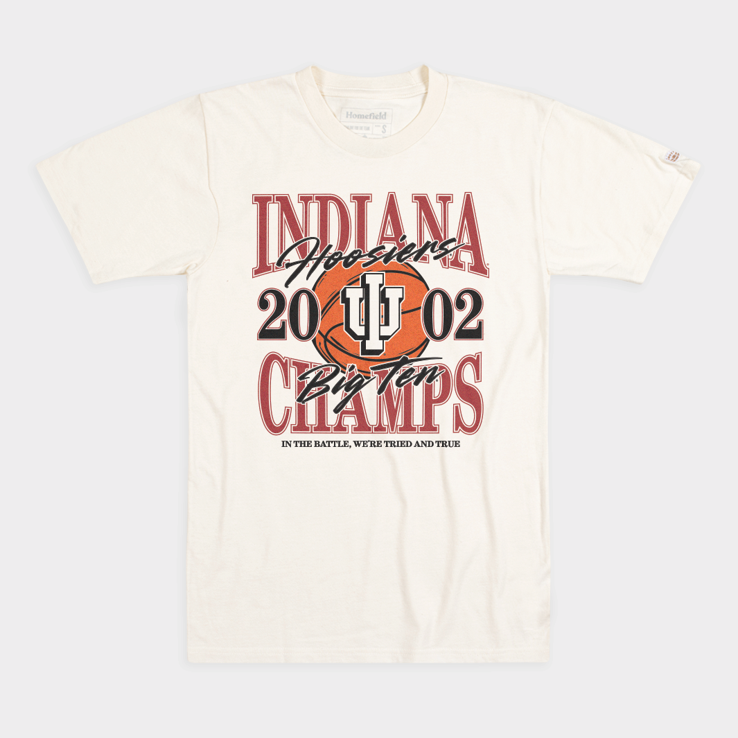 Celebrate IU Men's 2002 Big Ten Championship! Grab This Tee Now!