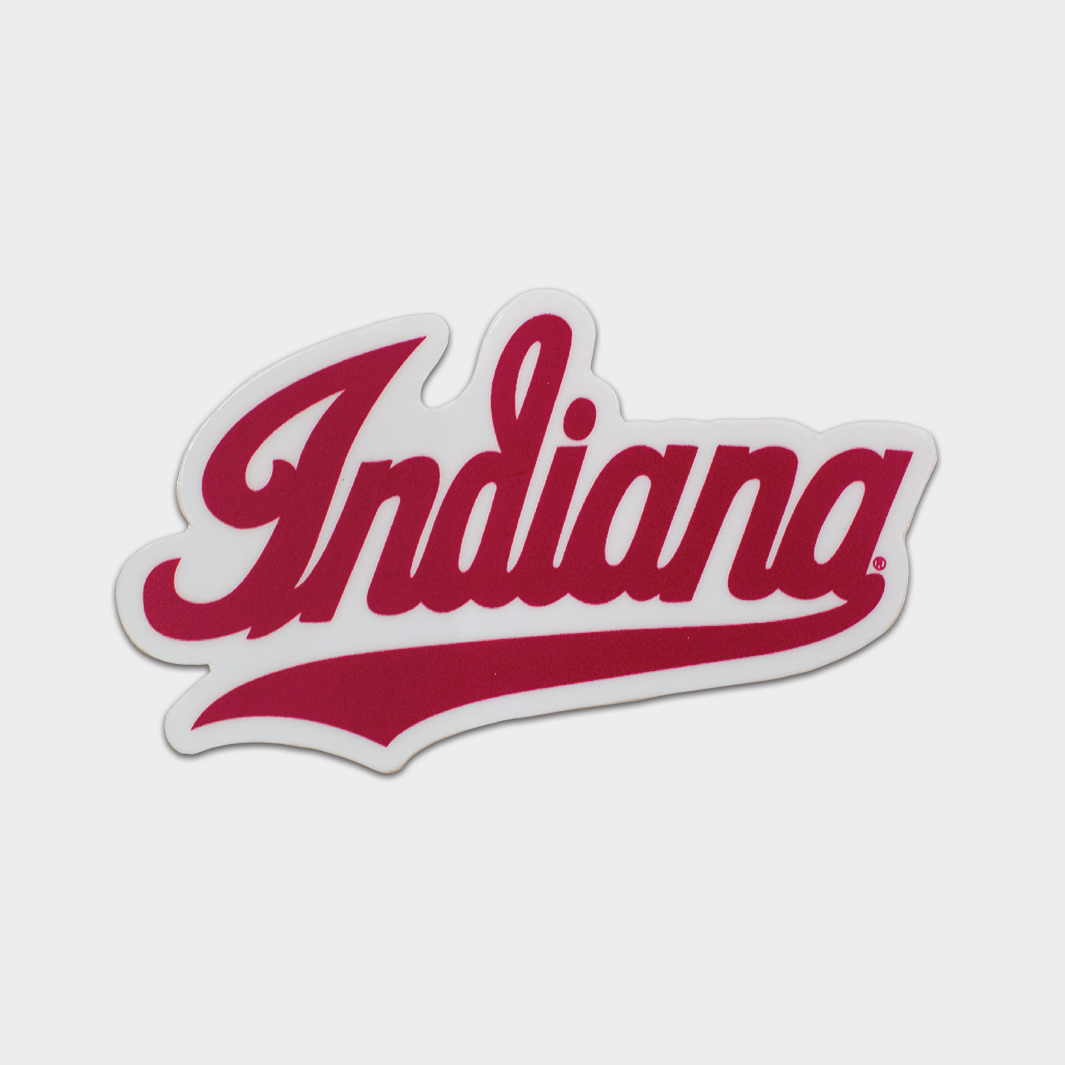 Show Your IU Pride with This Indiana University Script Sticker