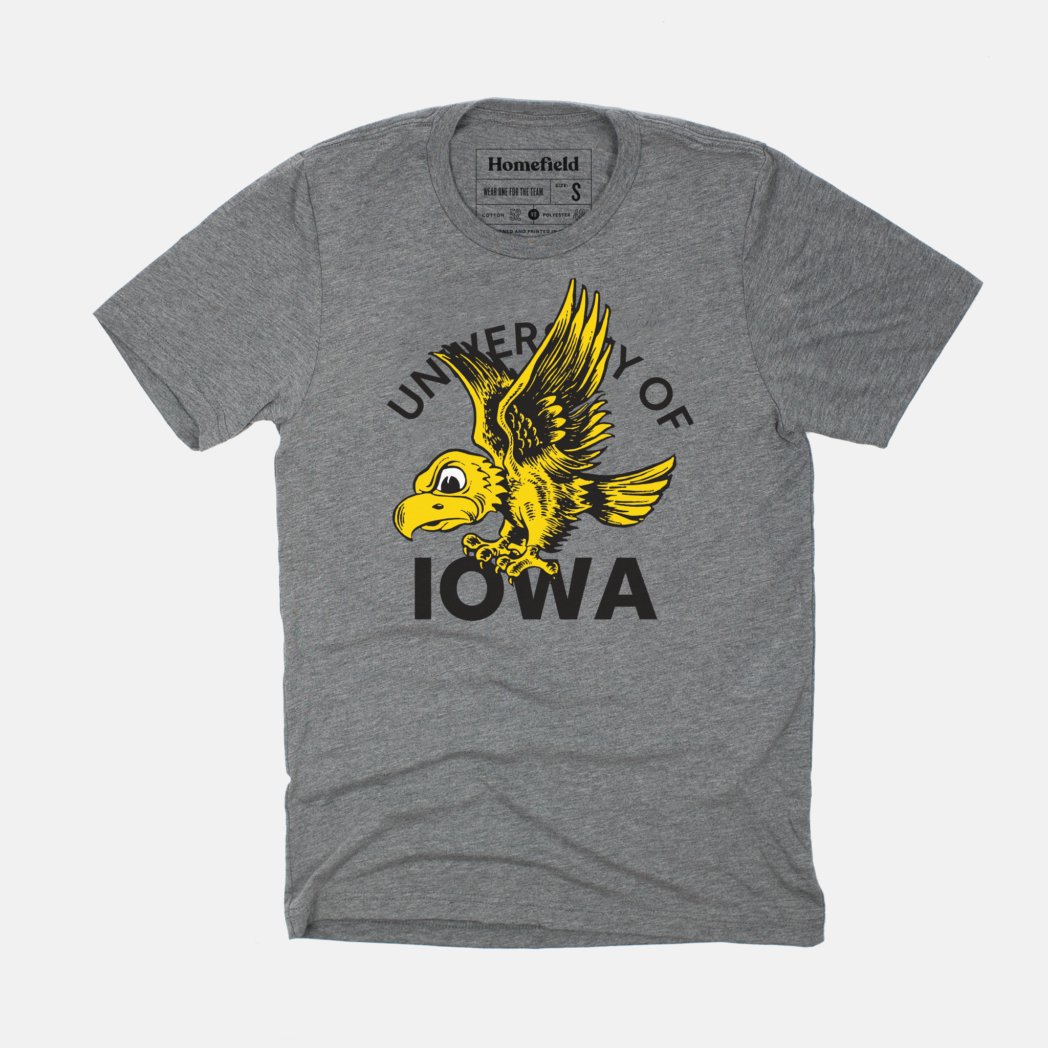 Timeless Iowa Hawkeyes Vintage Tee