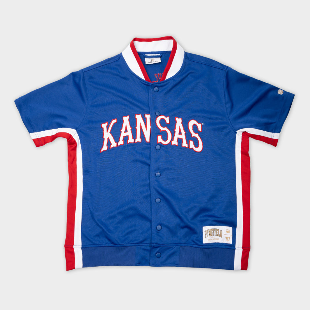 1997 Vintage Kansas Men's Basketball Shooting Shirt - A Tribute to a Talented Team