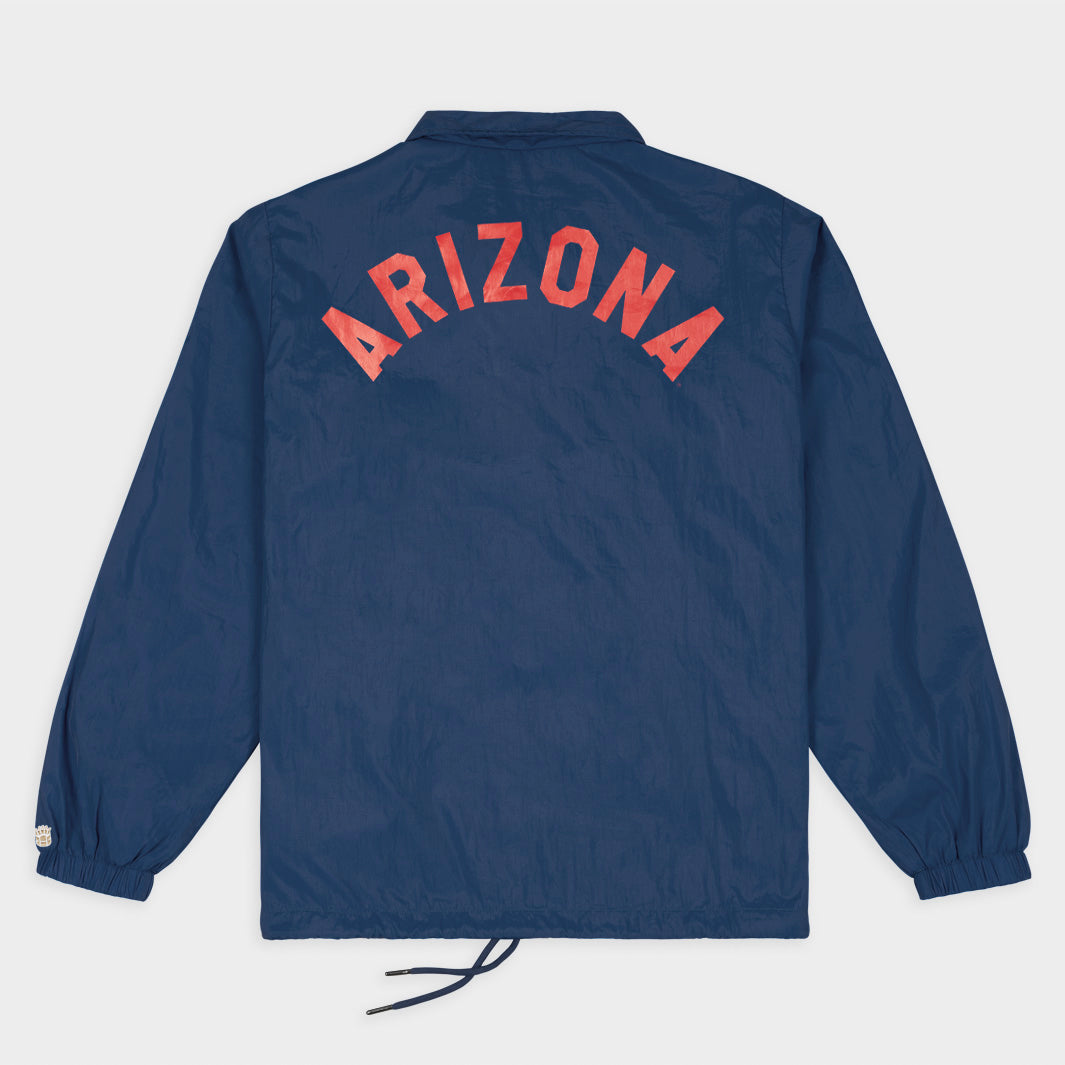 Show Your Arizona Wildcats Pride with Our Football Helmet Coaches Jacket