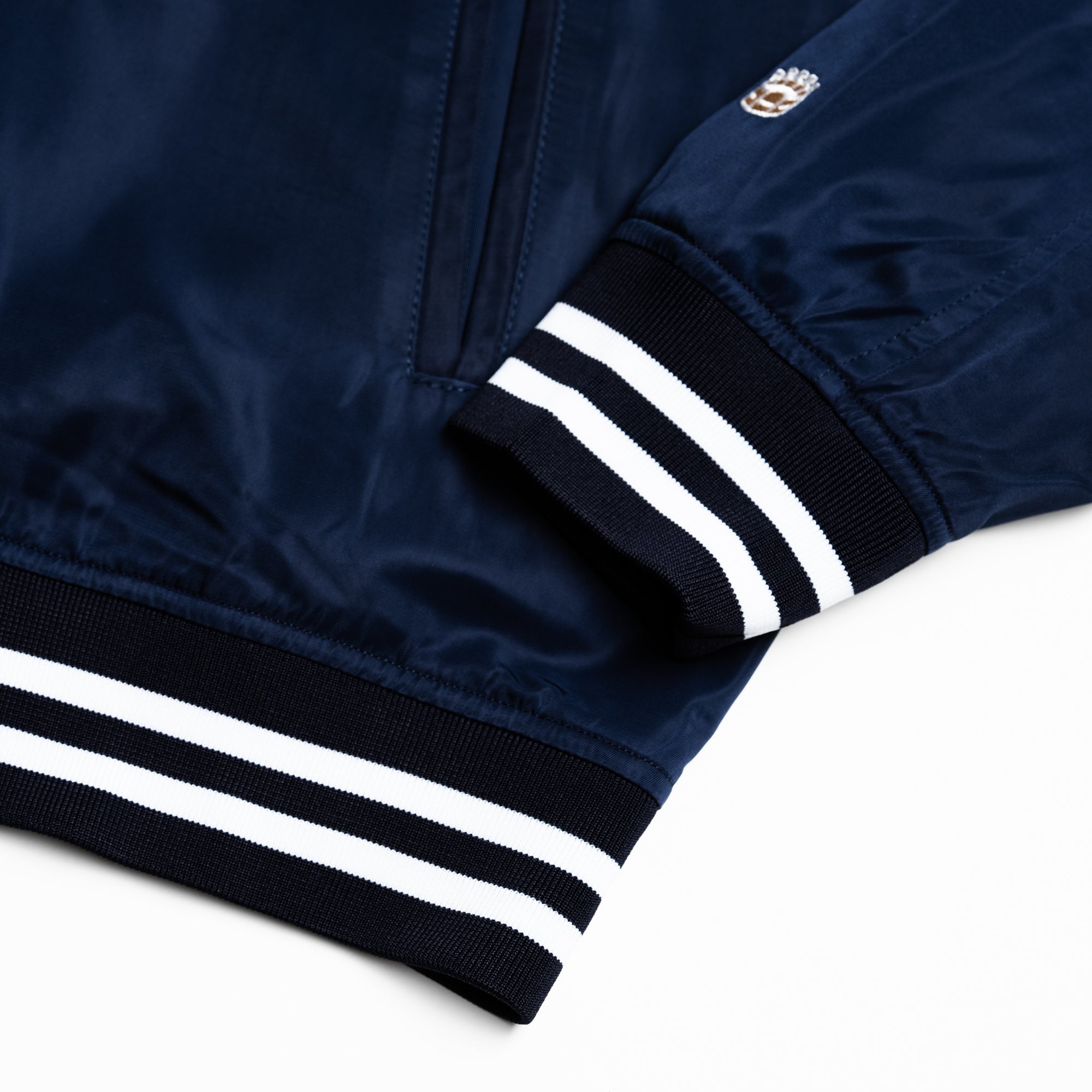 Georgetown Hoyas Retro Bomber Jacket with Vintage Logo
