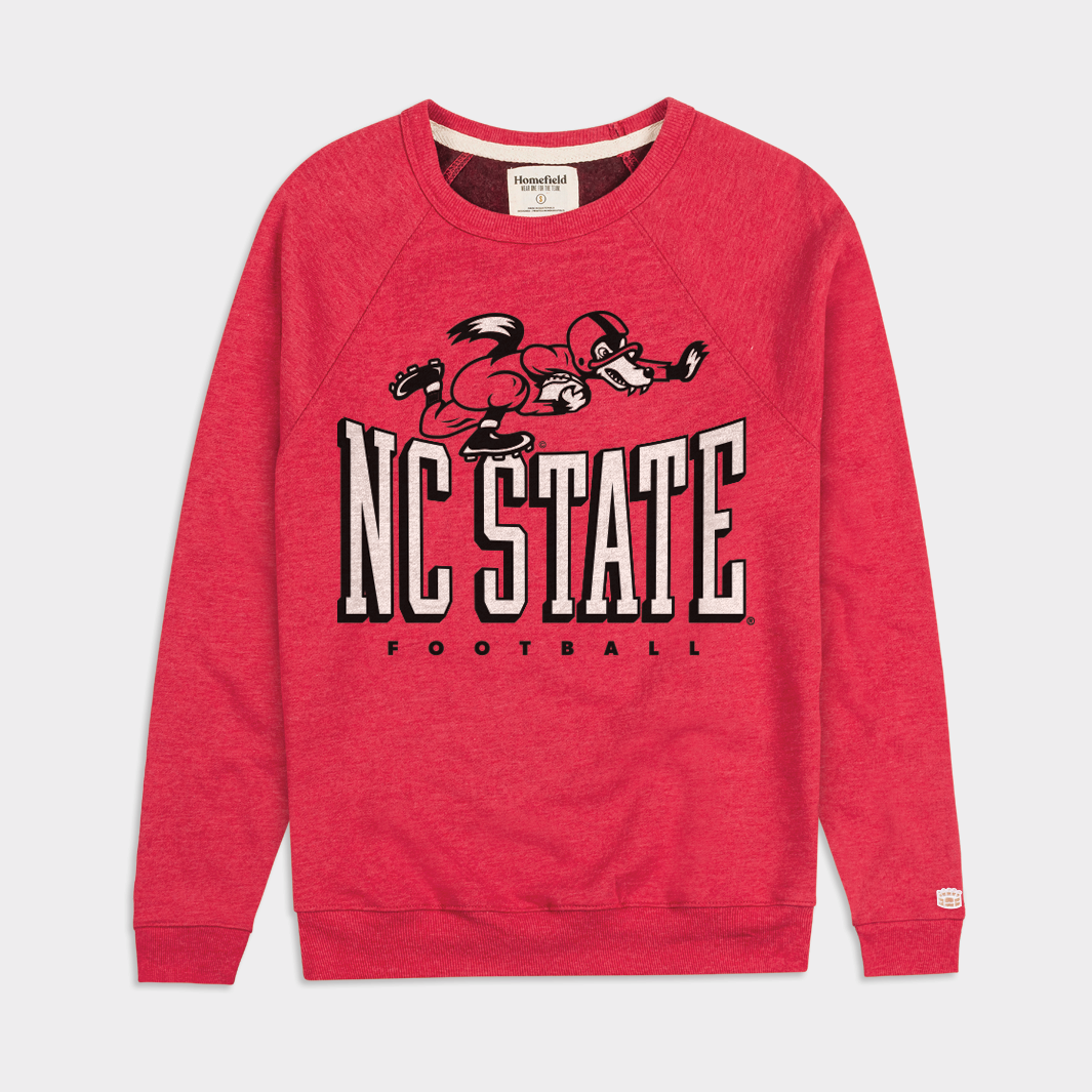 NC State Vintage Wolfpack Football Champion Crewneck