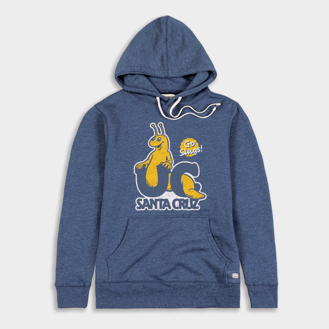 UC Santa Cruz Iconic Banana Slugs Retro Hoodie