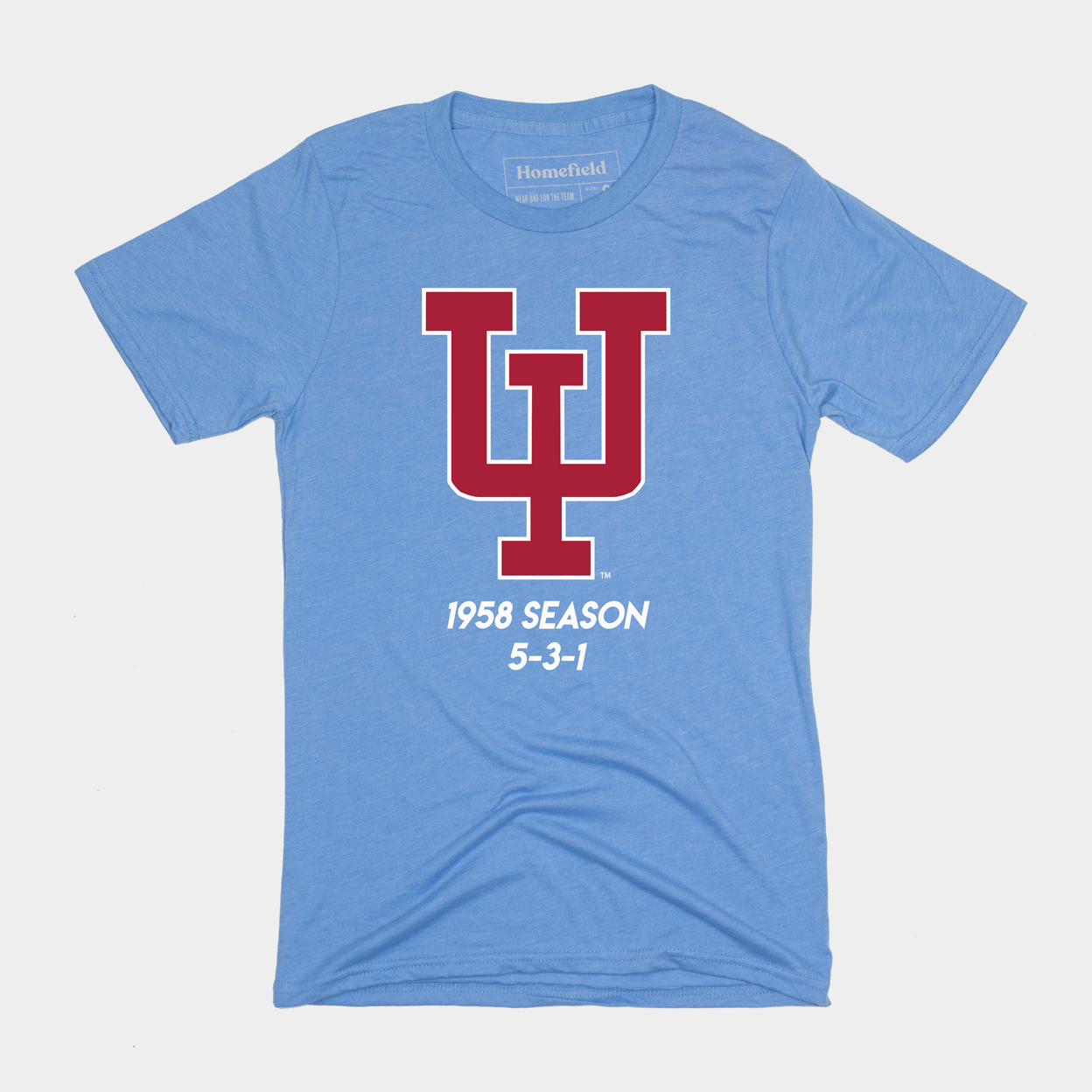 1958 IU Blue Uniform Tribute Tee
