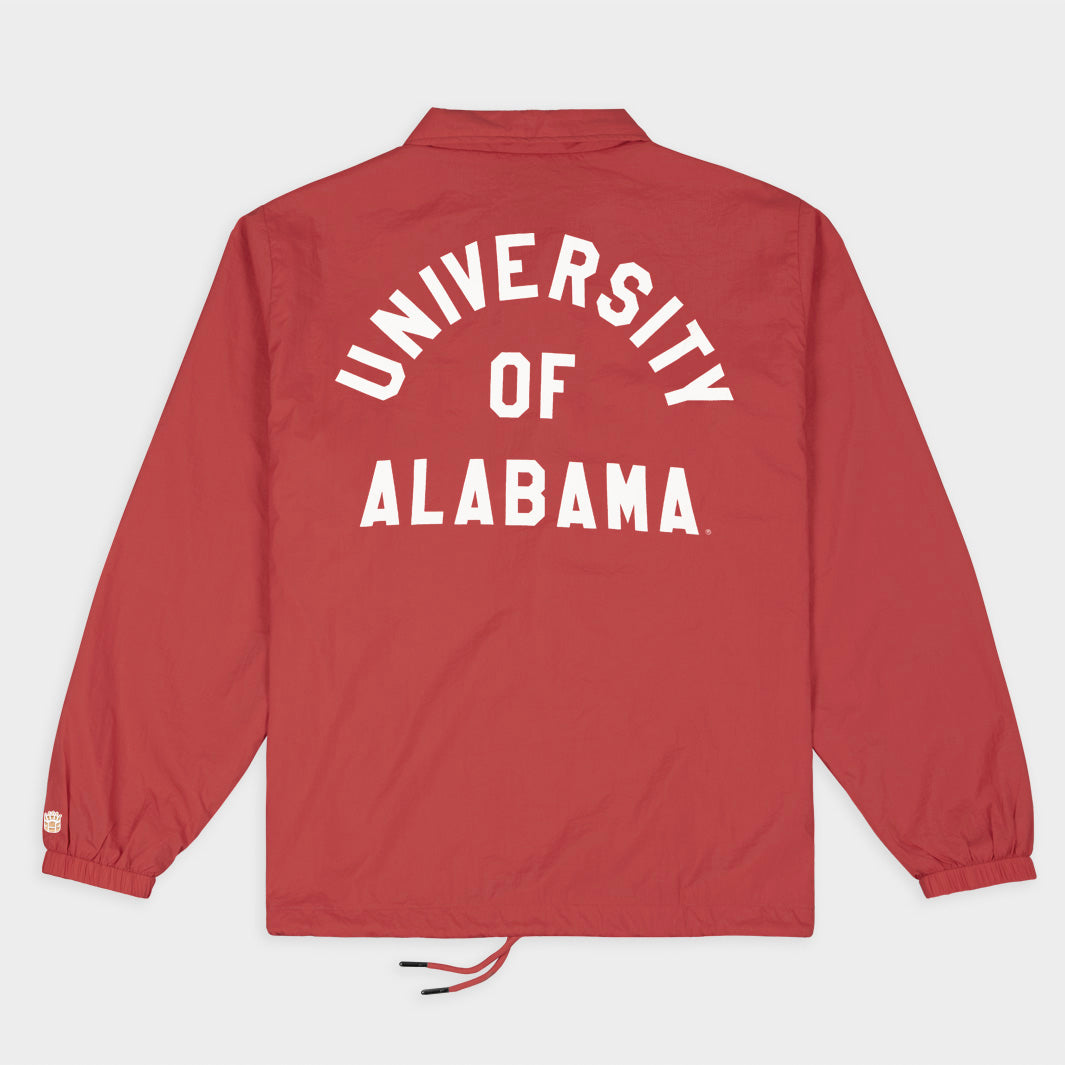Show Your Team Spirit with the Alabama Crimson Tide Classic Coaches Jacket