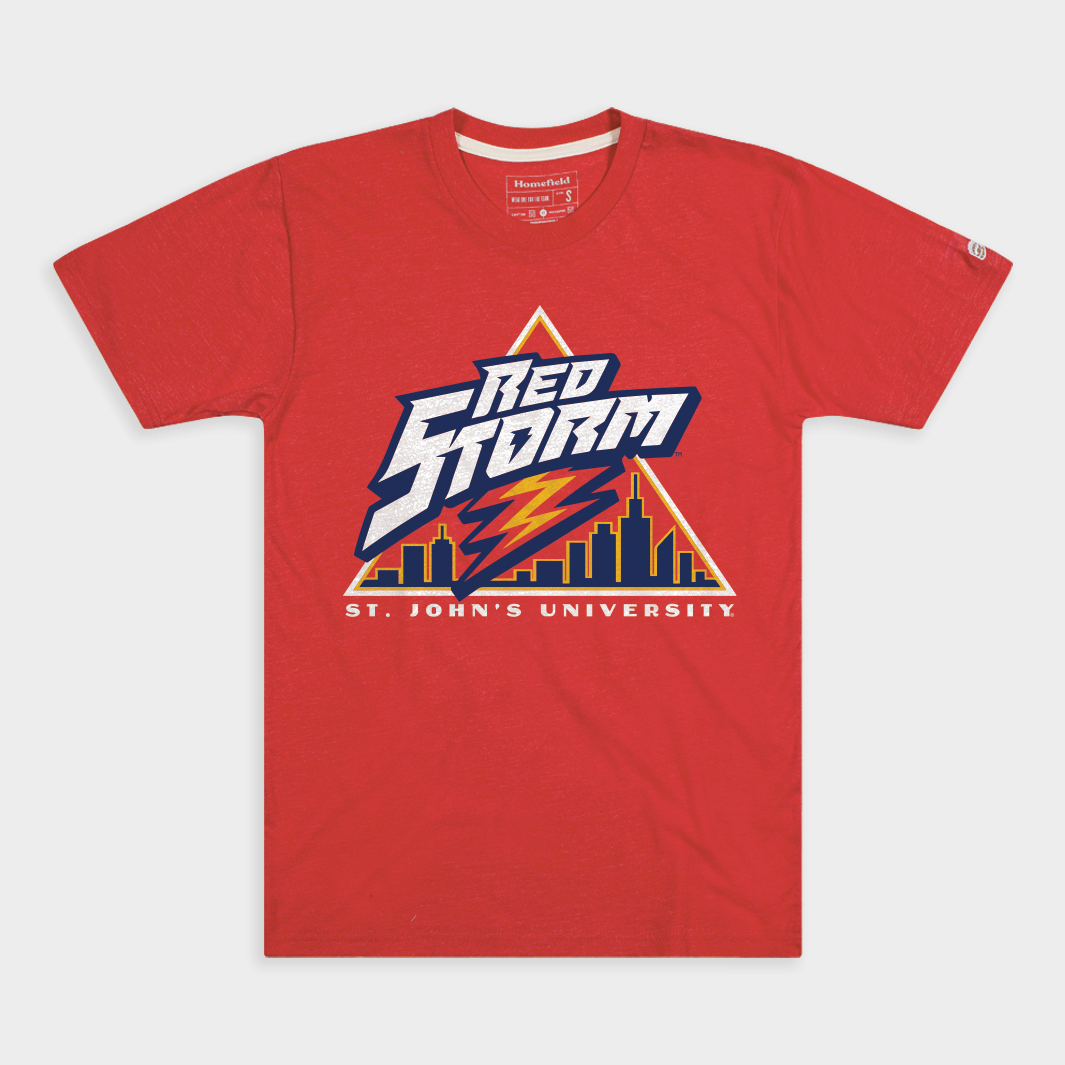 St. John's Red Storm Iconic Skyline Tee