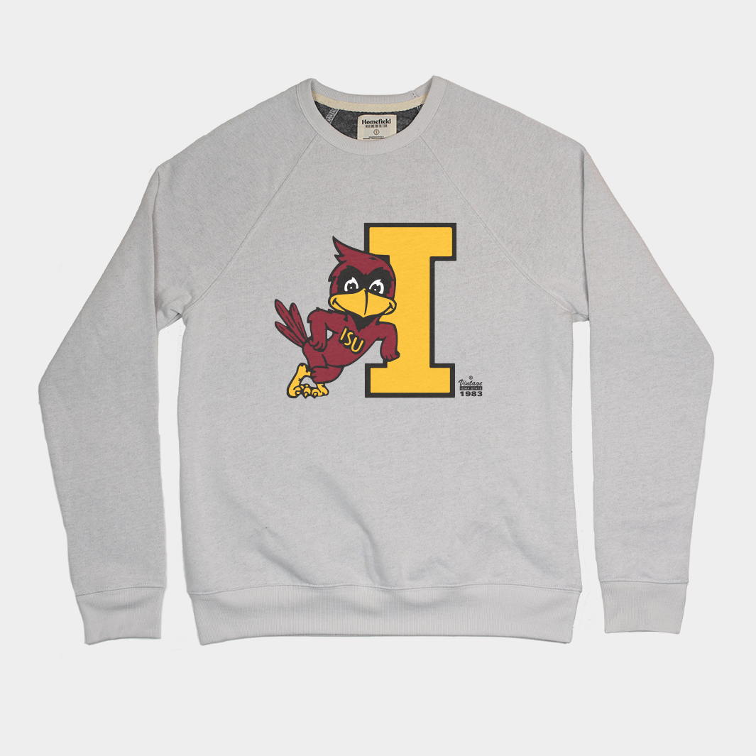 Show Your Iowa State Pride with the Cy the Cardinal Sweatshirt