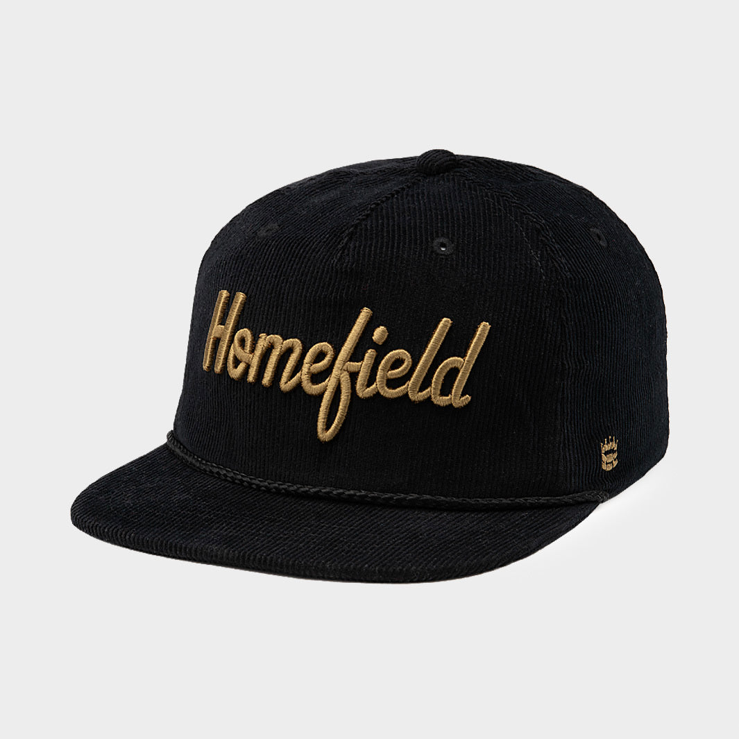 Homefield Branded Retro Corduroy Hat - A Must-Have Accessory