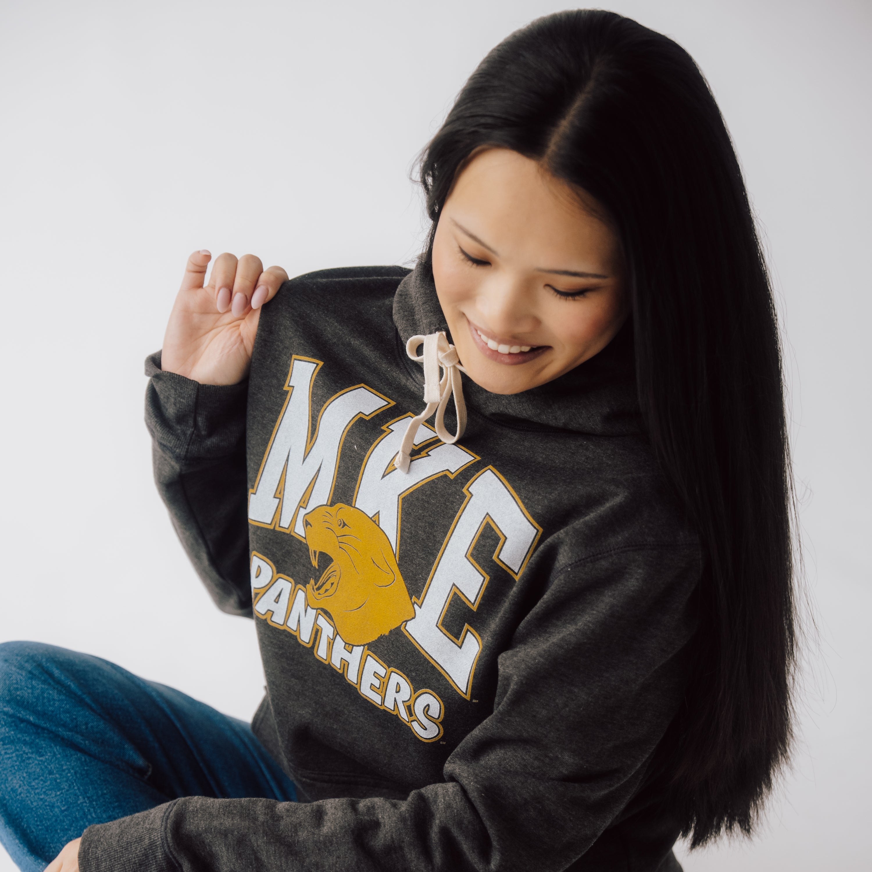 Show Your Panther Pride with the Milwaukee Panthers MKE Retro Hoodie