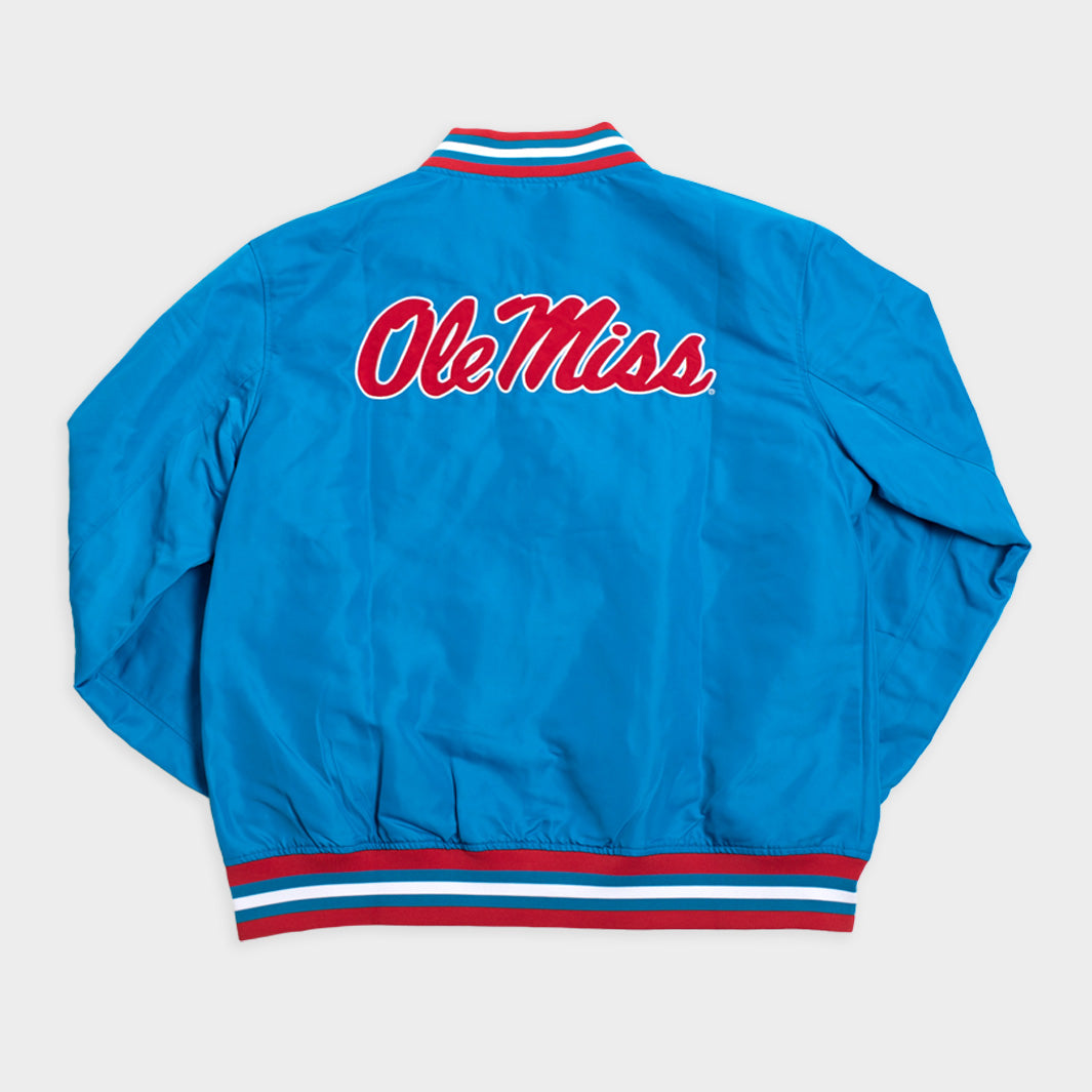 Show Your Ole Miss Pride with This Vintage-Inspired Bomber Jacket