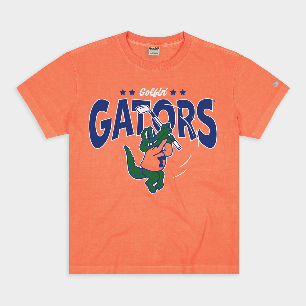 Show Your Pride with Florida Golfin' Gators Vintage Heavyweight Tee